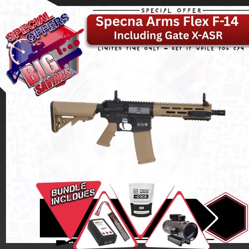 Specna Arms Flex F-14 Bundle Deal, SAVE BIG with our Special Offers – grab the Specna Arms FLEX F-14 Bundle Deal today